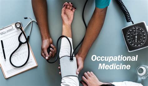 Occupational medicals .